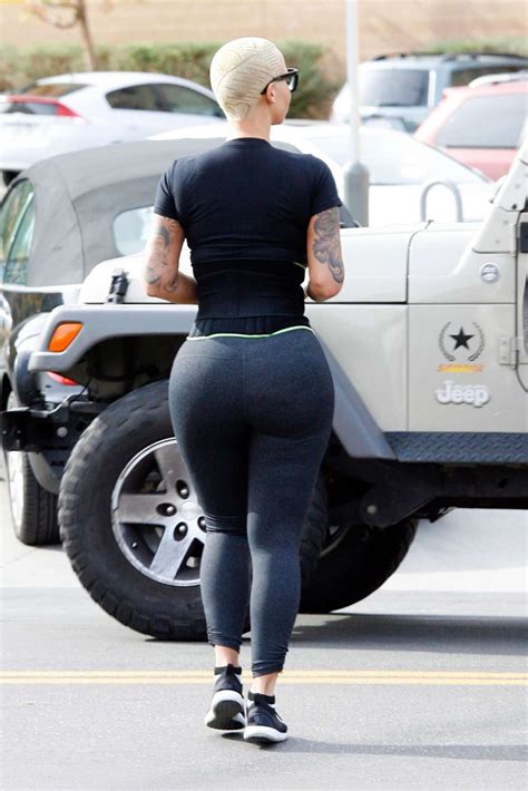 amber rose big butt|Amber Rose